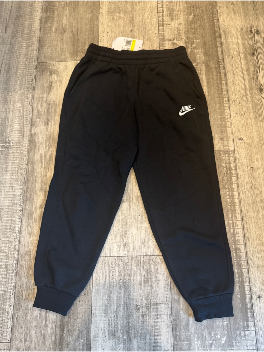 Nike Kids' Black Fleece Jogger Pants Size S+